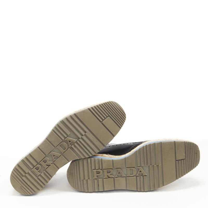 Prada Perforated Oxford shoes - Image 13