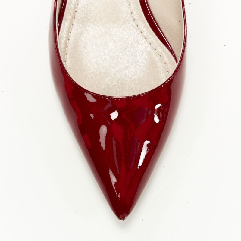 Christian Dior Patent Slingback Flats - Detail 1