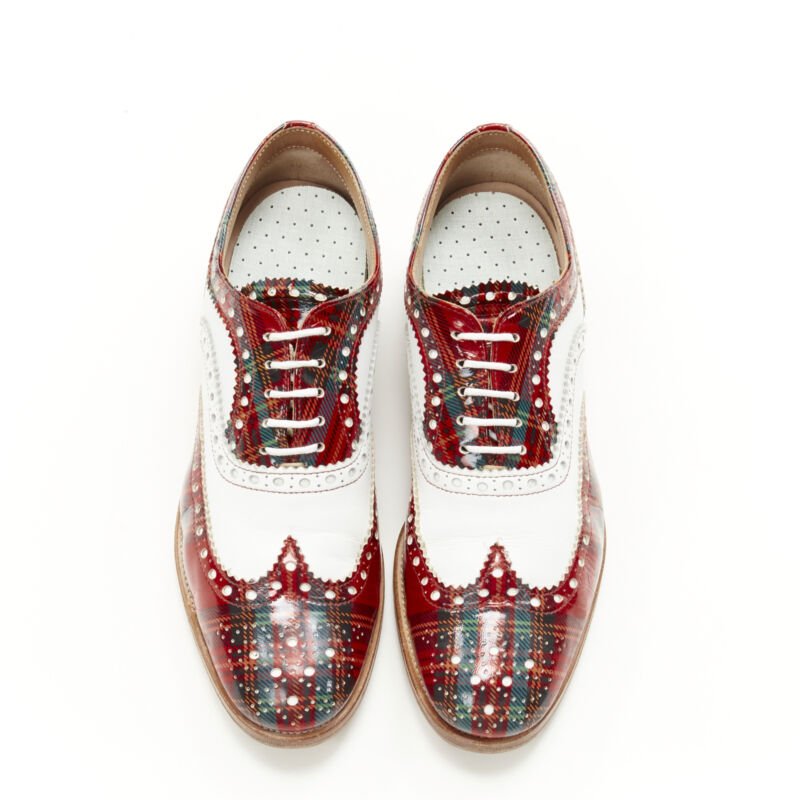 Church's Tartan Patent Brogue - Image 6