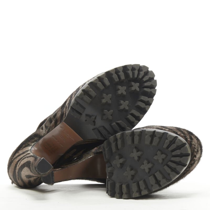 Alaïa Zebra Stripe Sole Bootie - Image 14
