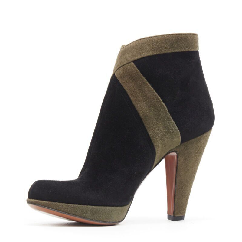 Alaïa Scaled Cuban Ankle Boots - 4