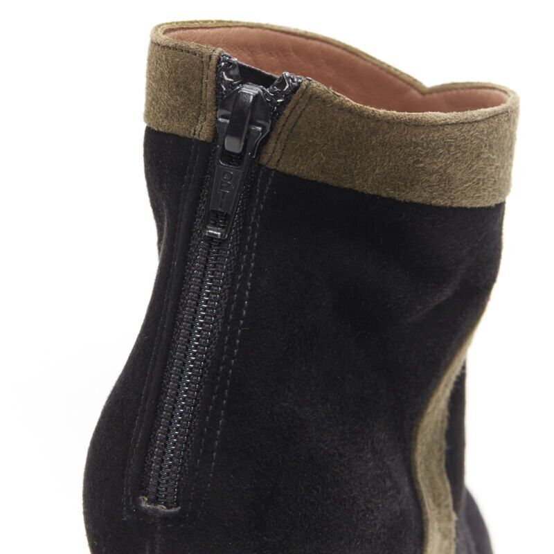 Alaïa Scaled Cuban Ankle Boots - Image 12