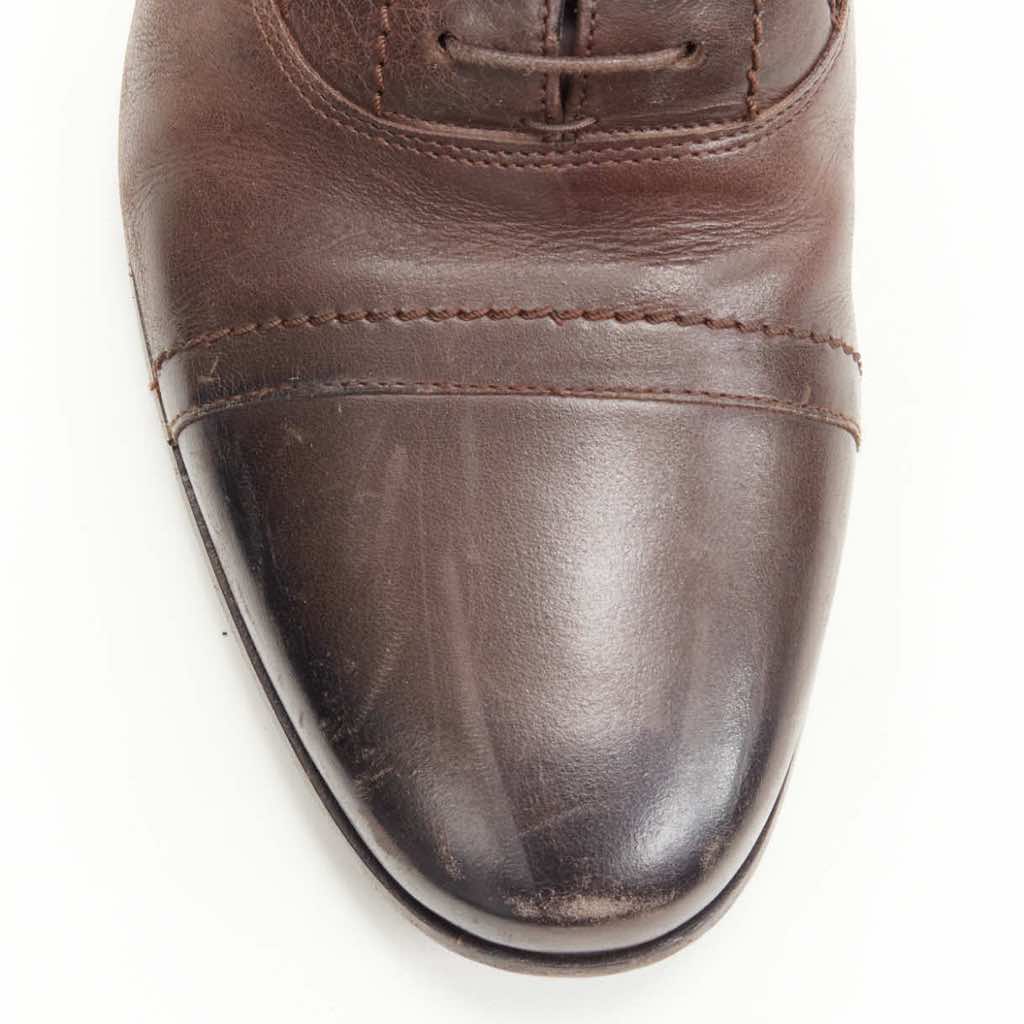 Lanvin Distressed Dress Shoes - Detail 1