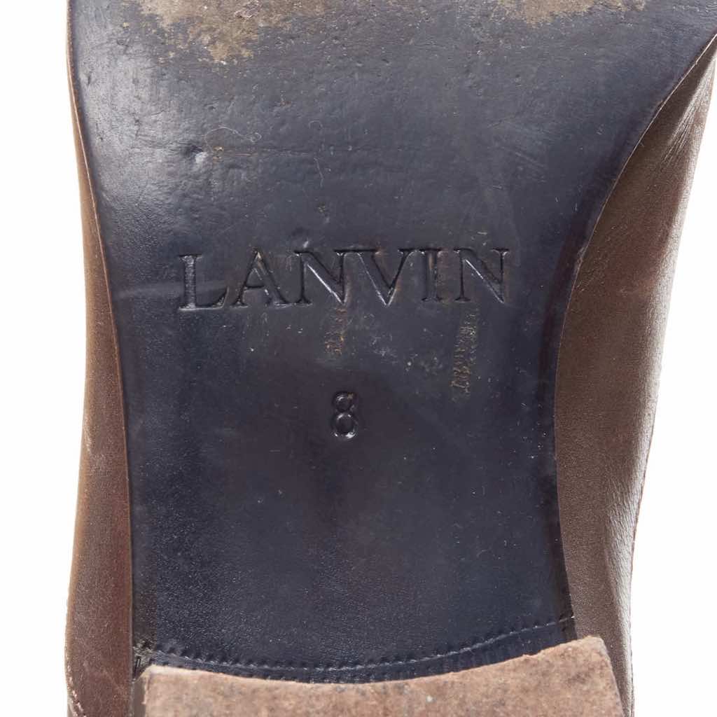 Lanvin Distressed Dress Shoes - Image 13