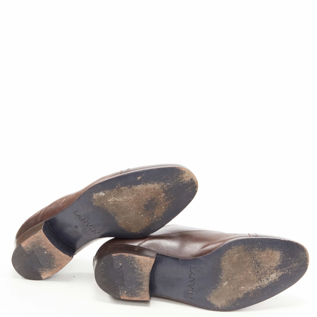Lanvin Distressed Dress Shoes - Image 14
