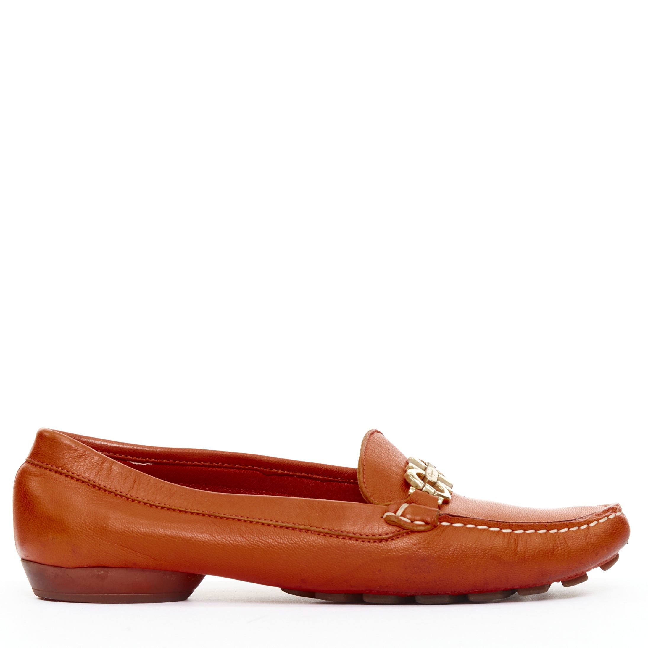 Salvatore Ferragamo Logo Buckle Loafers