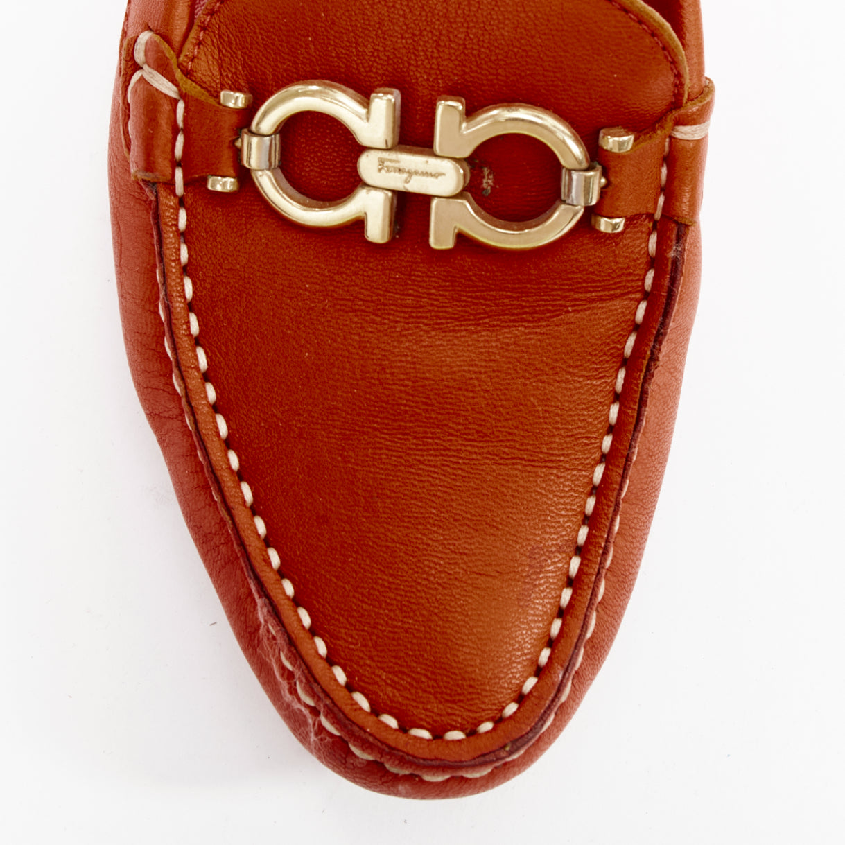 Salvatore Ferragamo Logo Buckle Loafers - Detail 1