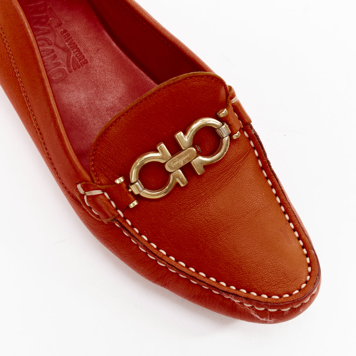 Salvatore Ferragamo Logo Buckle Loafers - Detail 2