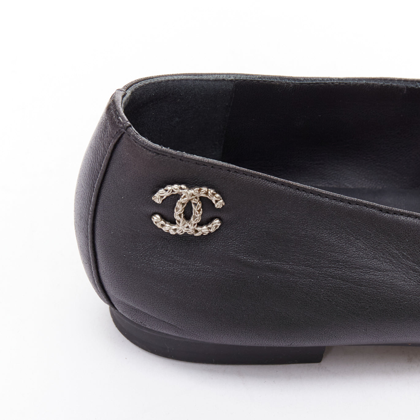 Chanel Logo Camellia Loafer - Image 10