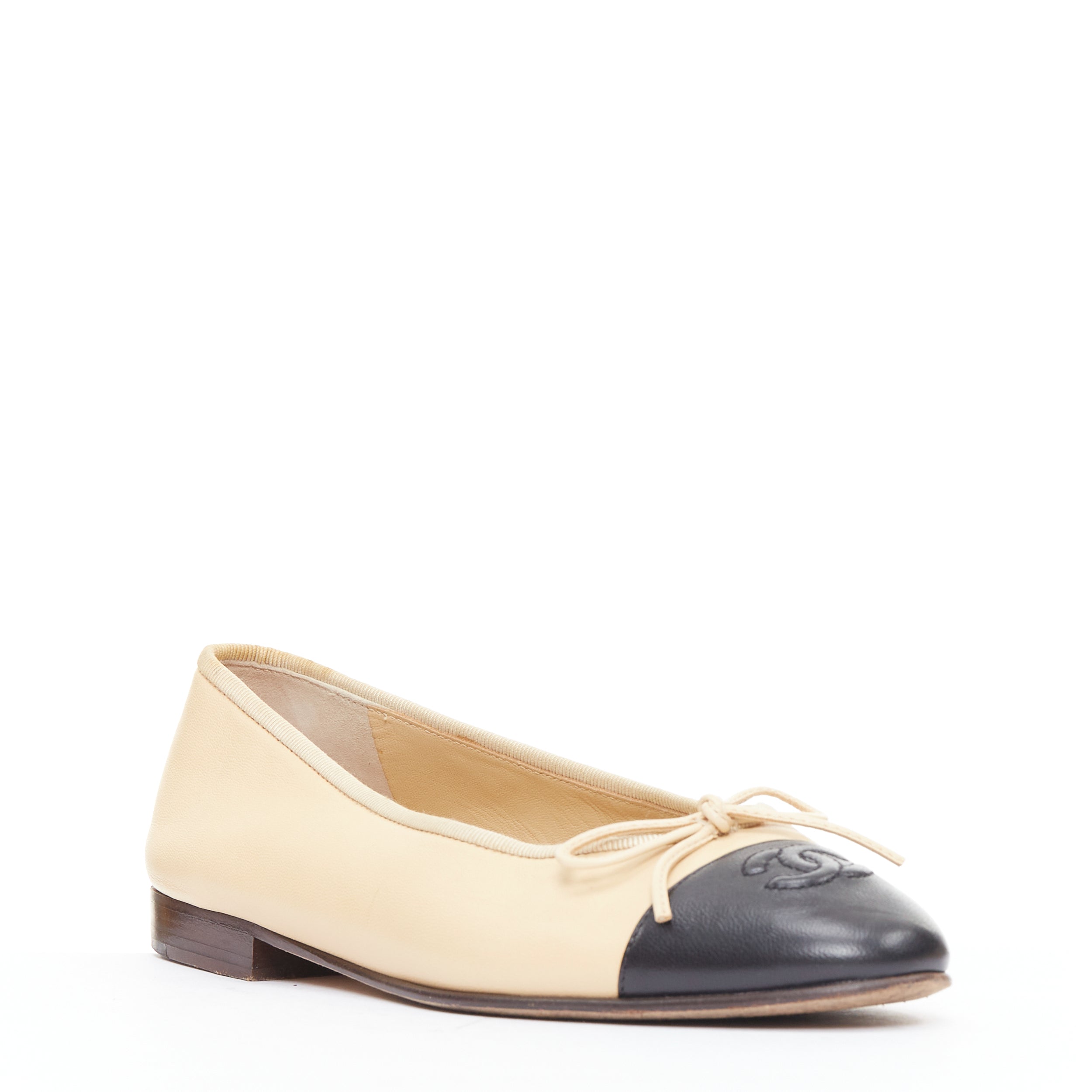 Chanel Two Tone Flats - Image 6