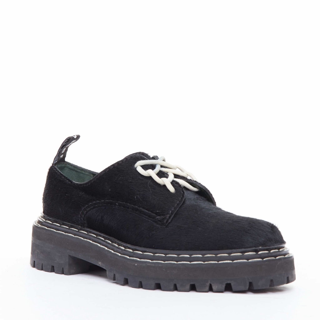 Proenza Schouler Topstitch Creeper Shoes - Back view