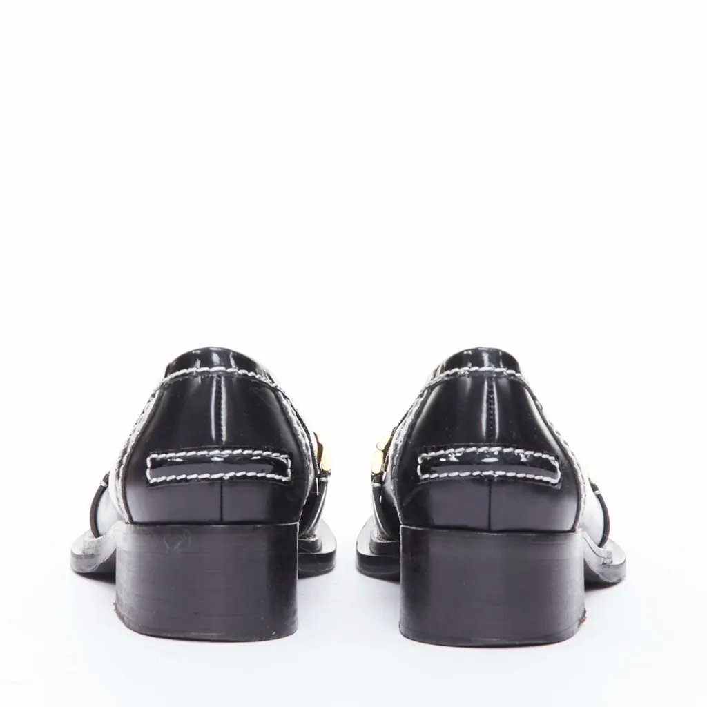 Acne Studios Penny Watch Black Leather Fair - Box View