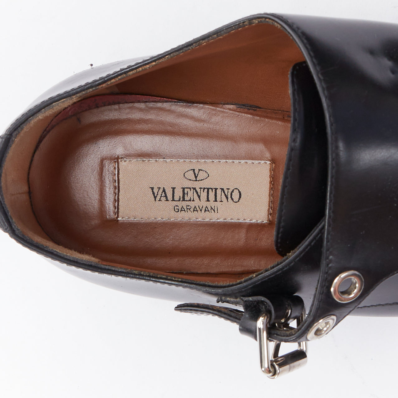 Valentino Garavani Studded Monk Shoes - Image 11