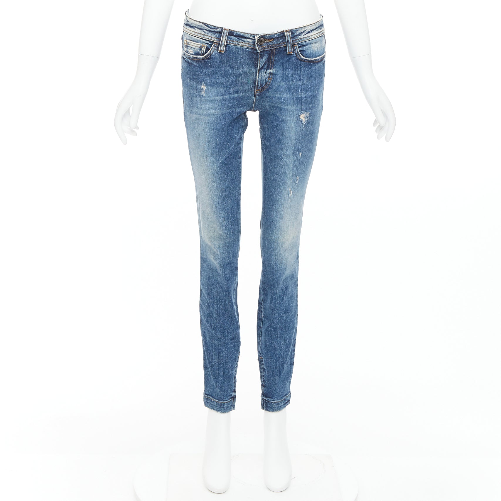 Dolce & Gabbana Distressed Matte Jeans - Image 11