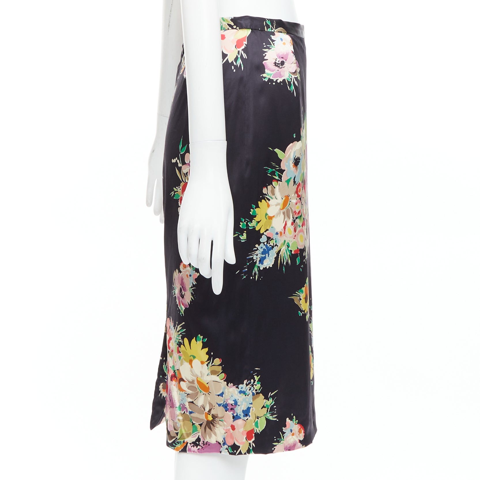 Dolce & Gabbana Floral Pencil Skirt - 4