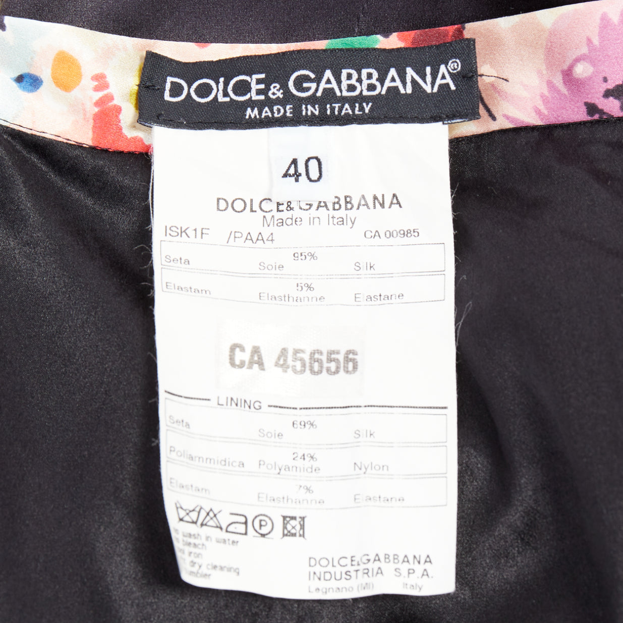 Dolce & Gabbana Floral Pencil Skirt - Image 10