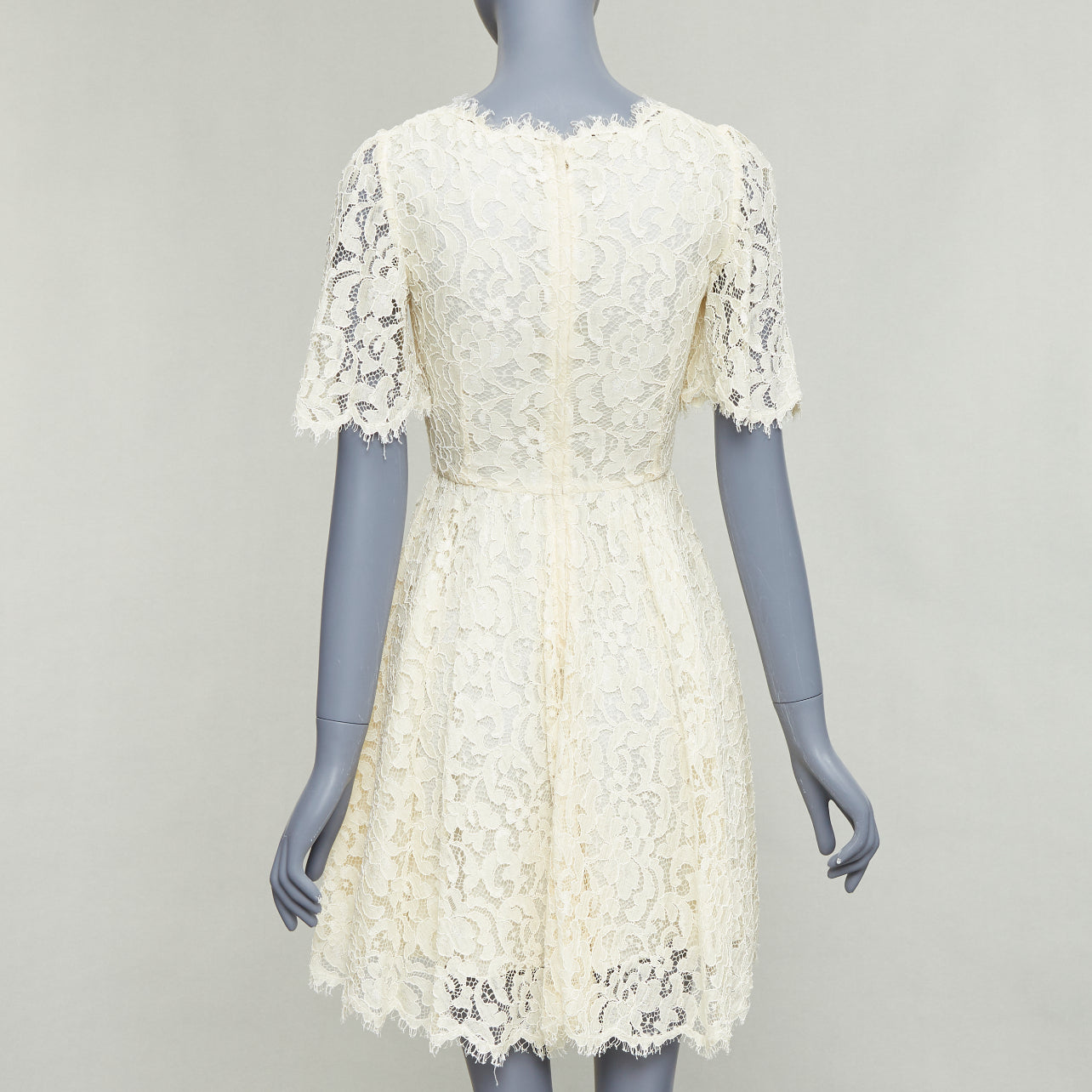 Dolce & Gabbana Floral Lace Dress - Side view