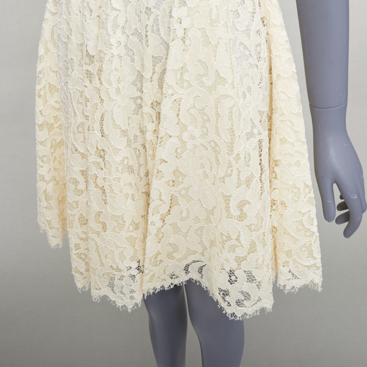 Dolce & Gabbana Floral Lace Dress - Detail 2