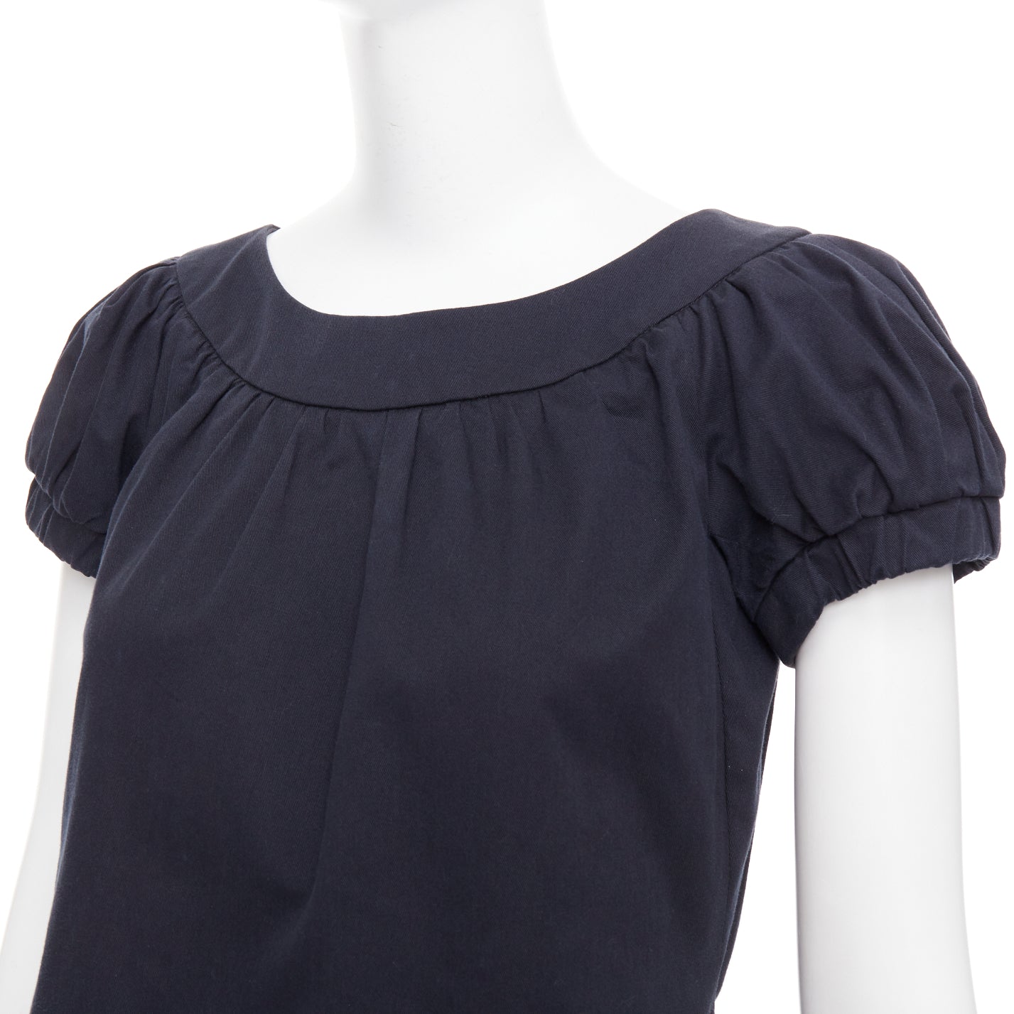 Dolce & Gabbana Puff Sleeves Dress - Back view