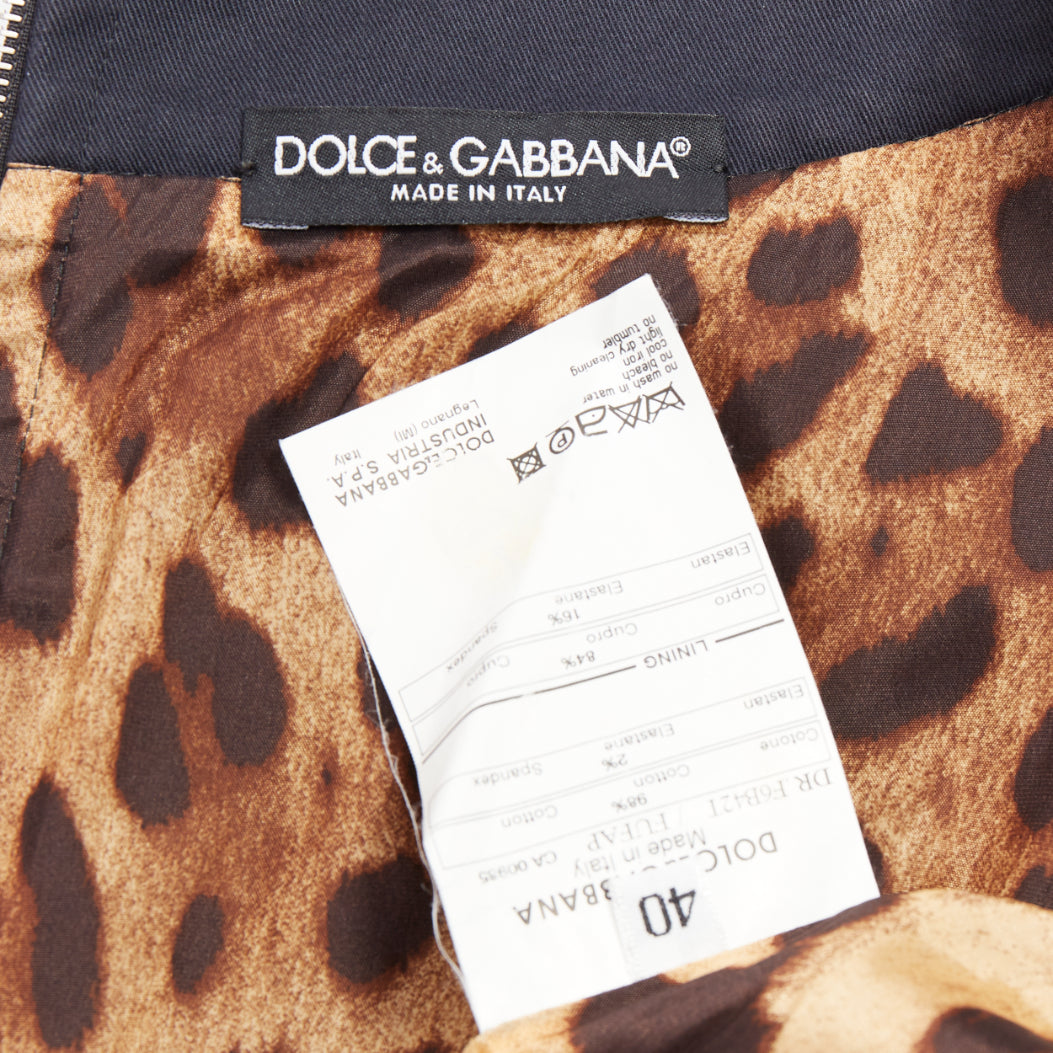 Dolce & Gabbana Puff Sleeves Dress - Image 10