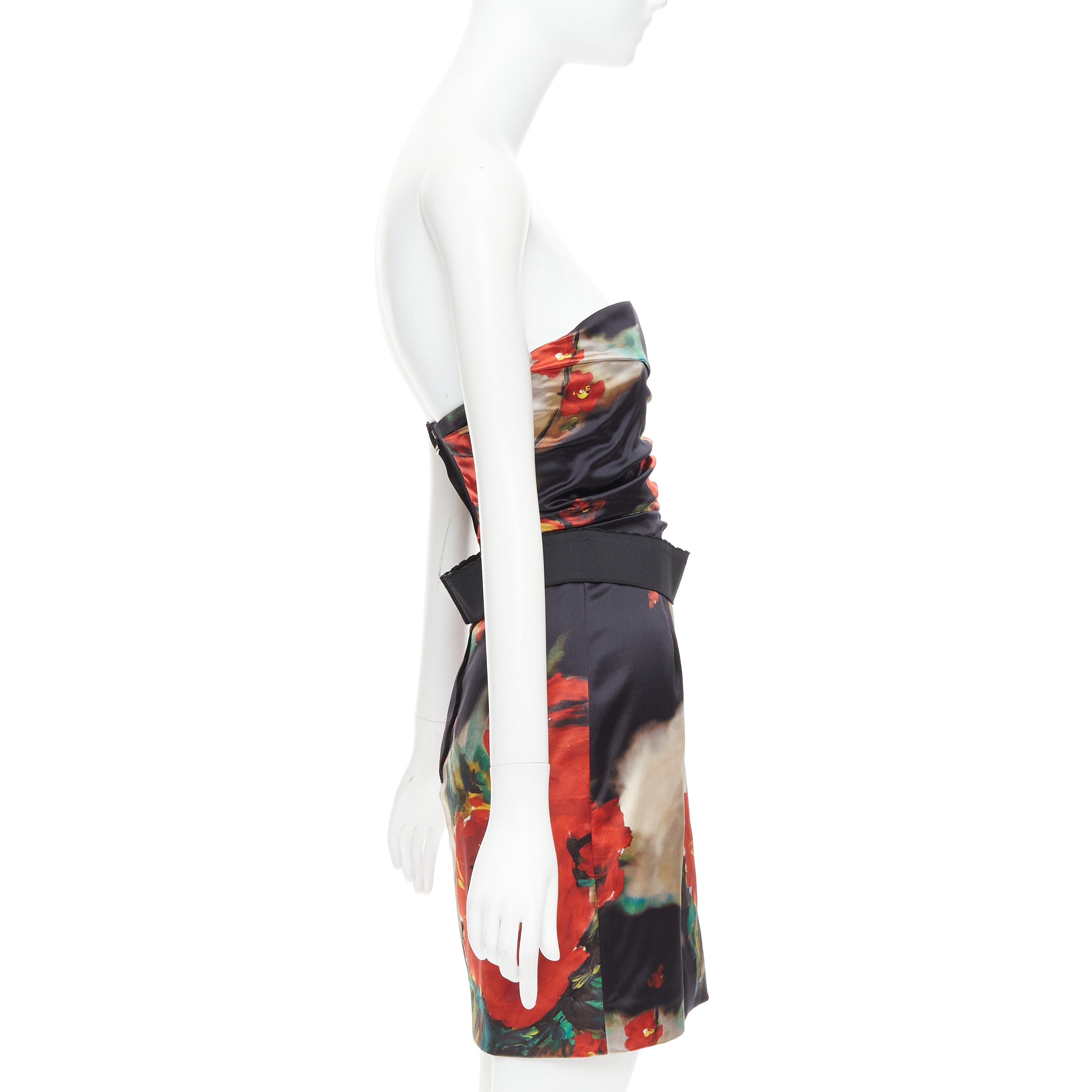 Dolce & Gabbana Rose Print Dress - 4