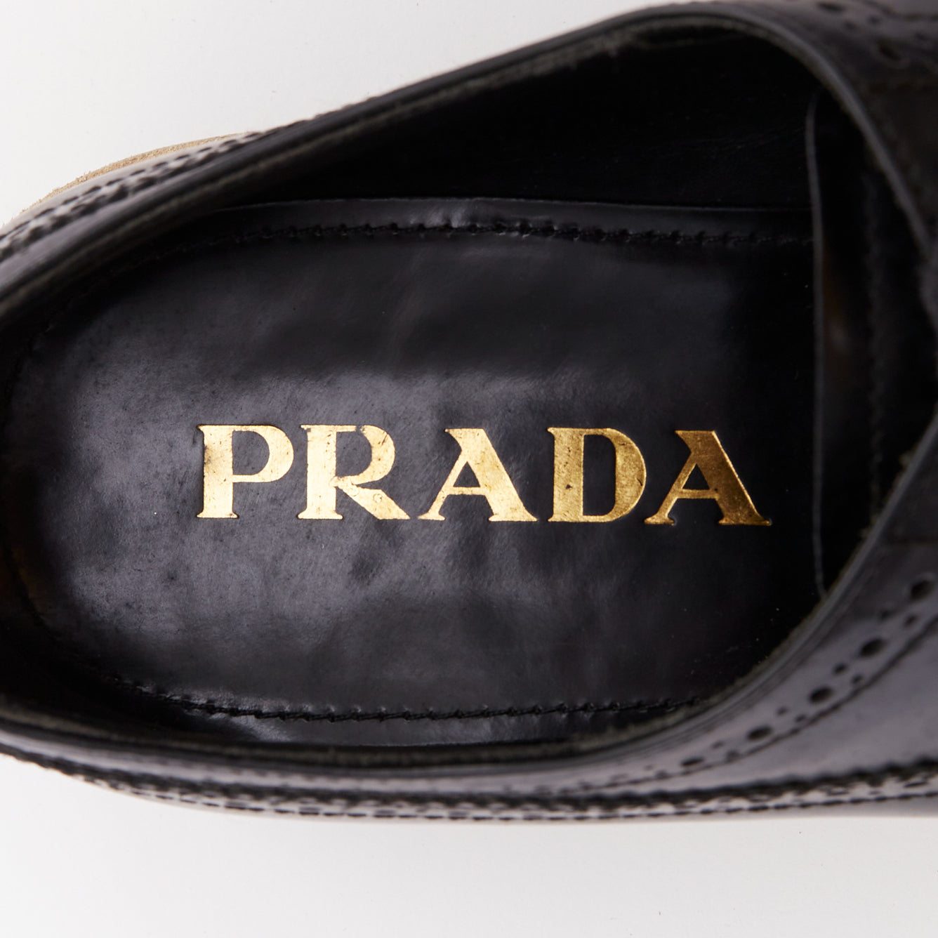 Prada Platform Brogue Oxfords - Detail 1
