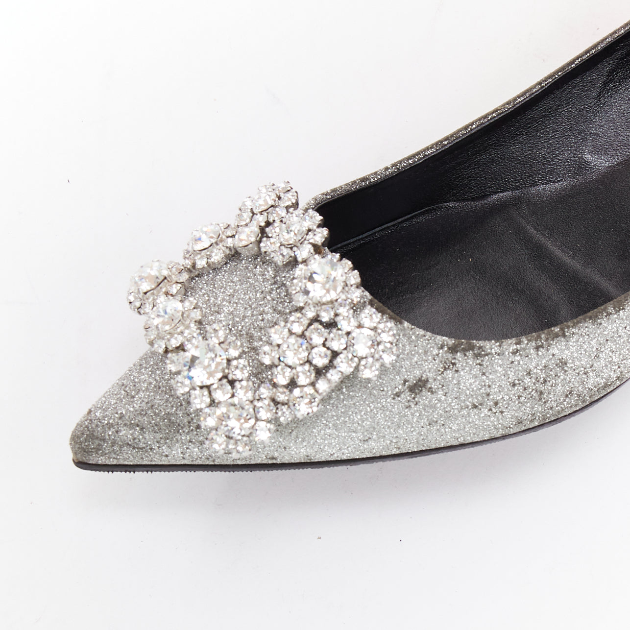 Roger Vivier Crystal Buckle Flats - Detail 2