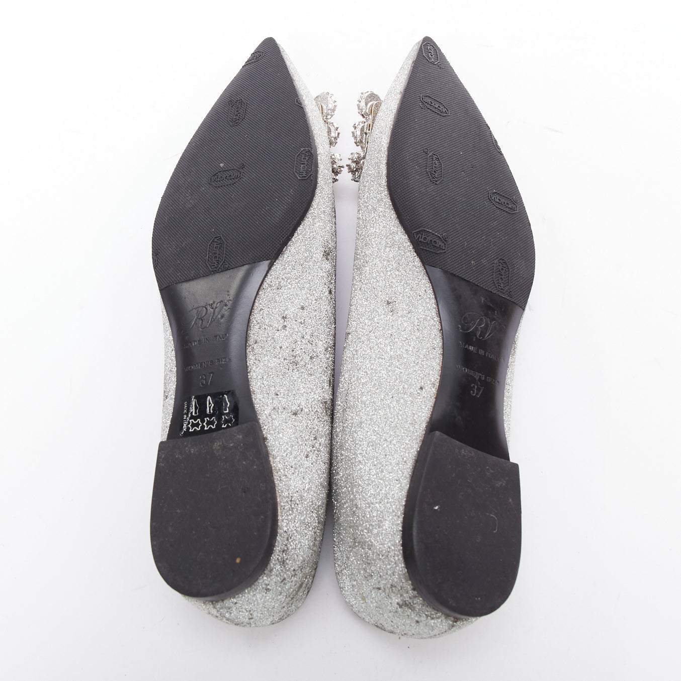 Roger Vivier Crystal Buckle Flats - Image 13