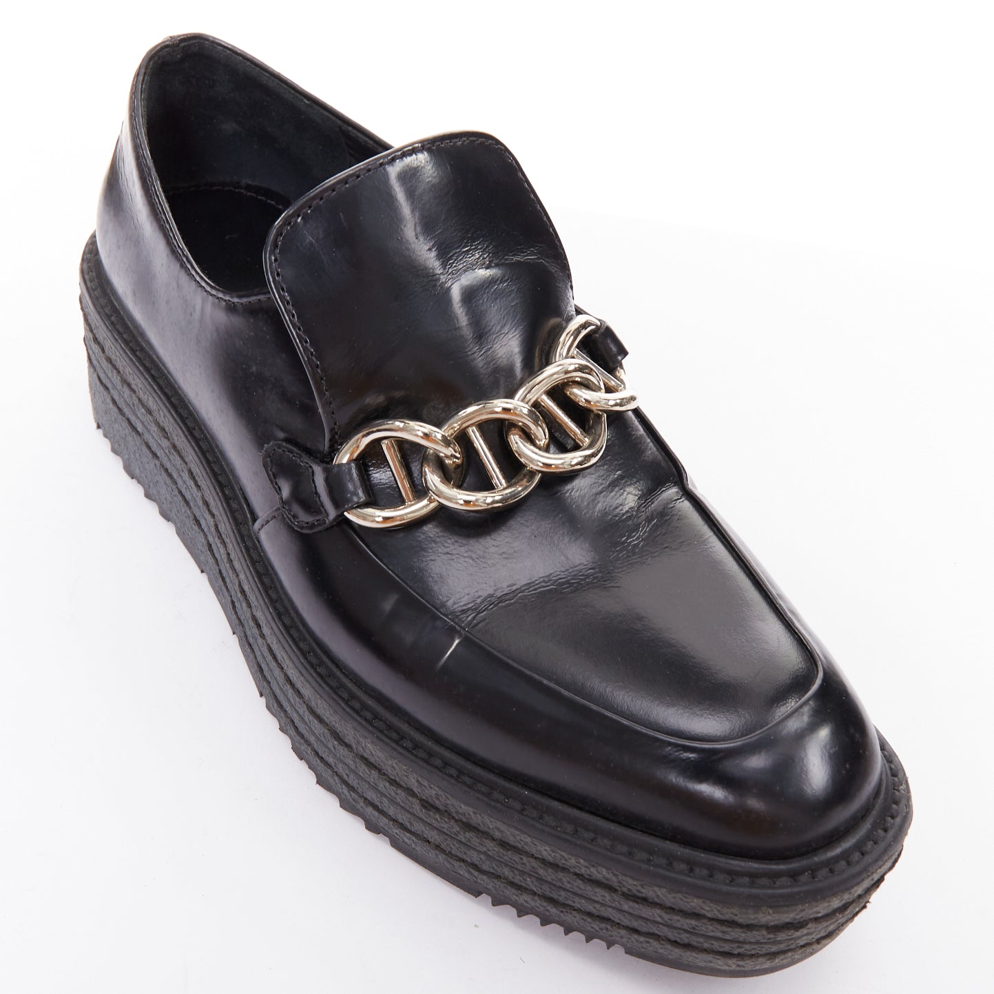 Prada Chain Platform Brogues - Detail 2