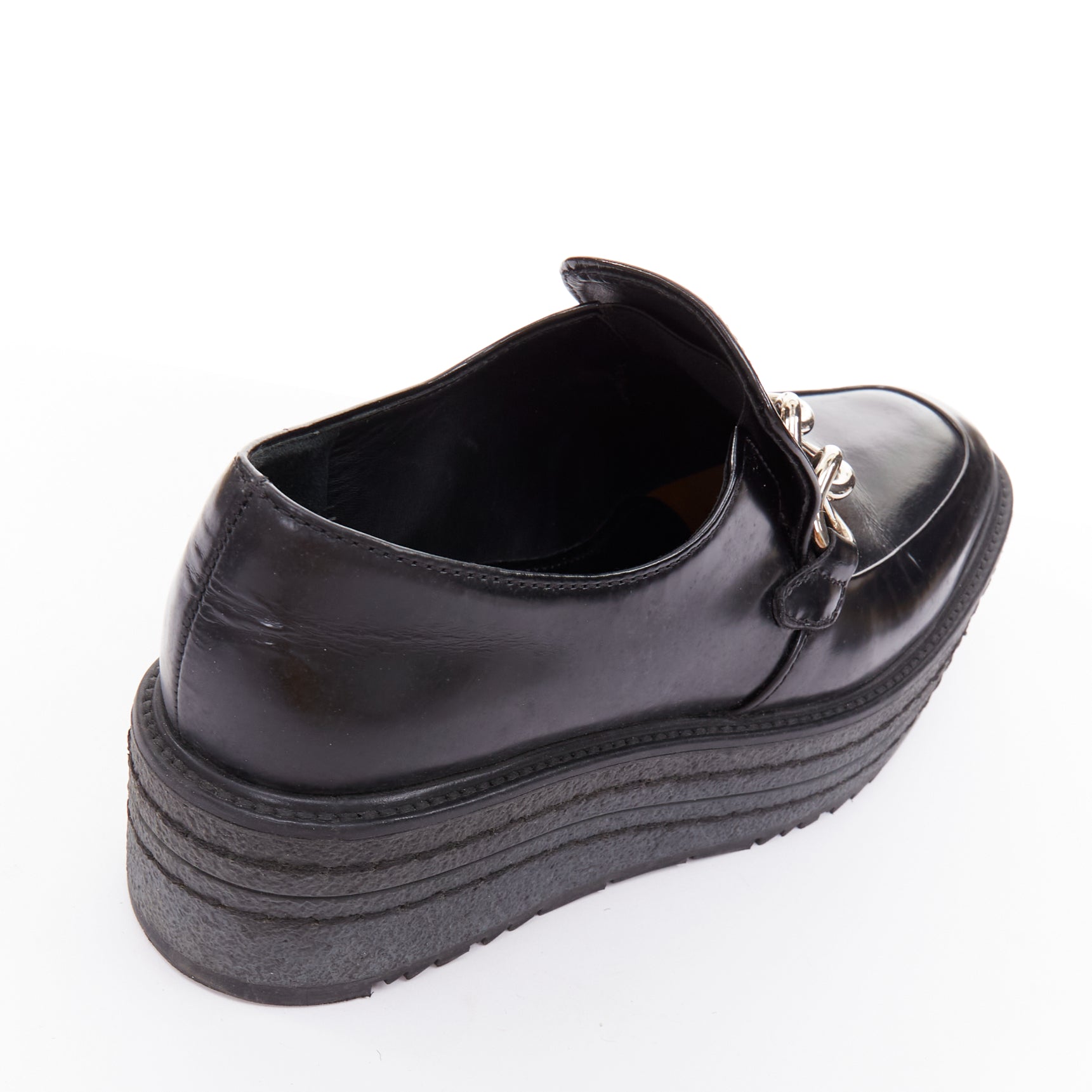 Prada Chain Platform Brogues - Image 10