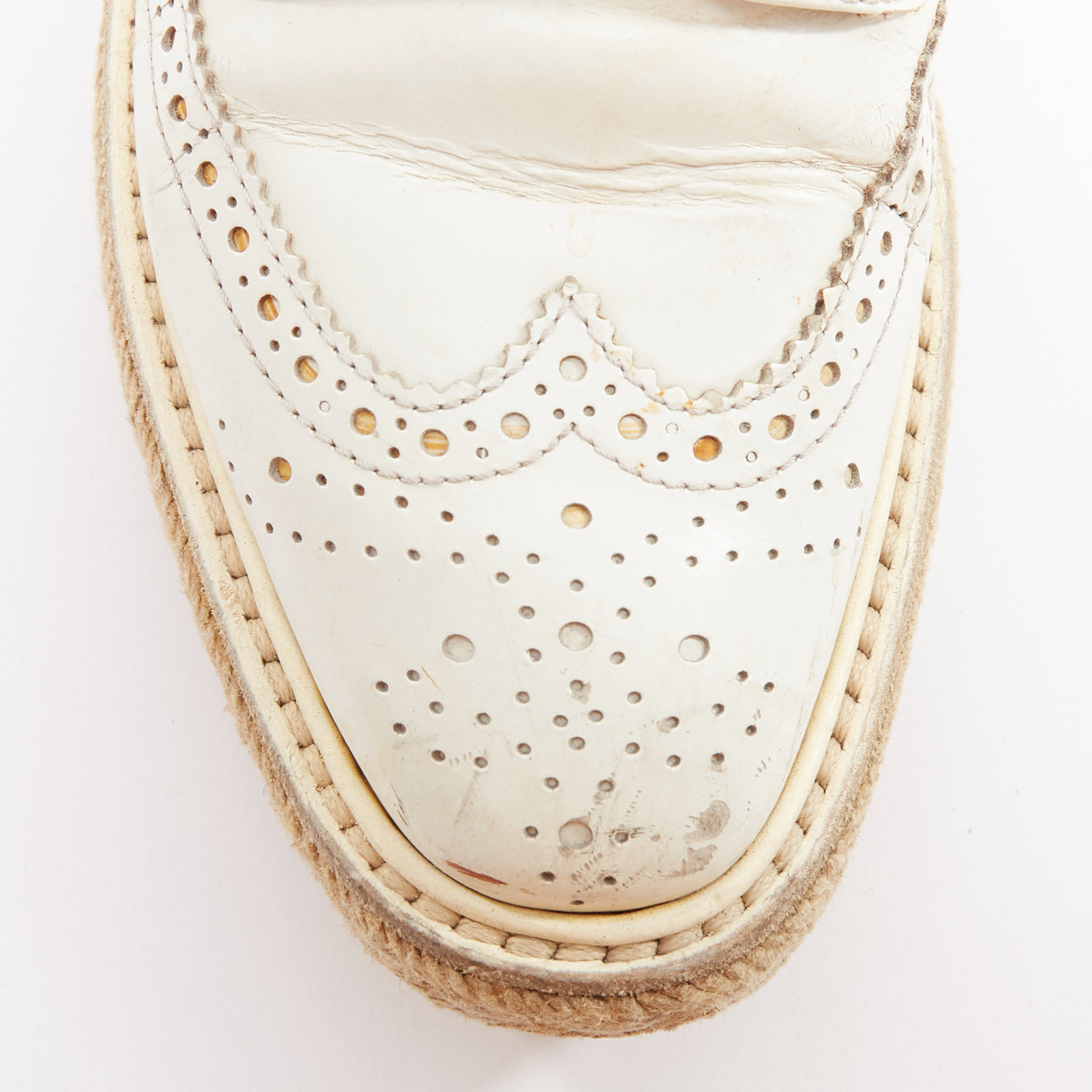 Prada Espadrille Brogue Oxfords - Detail 1