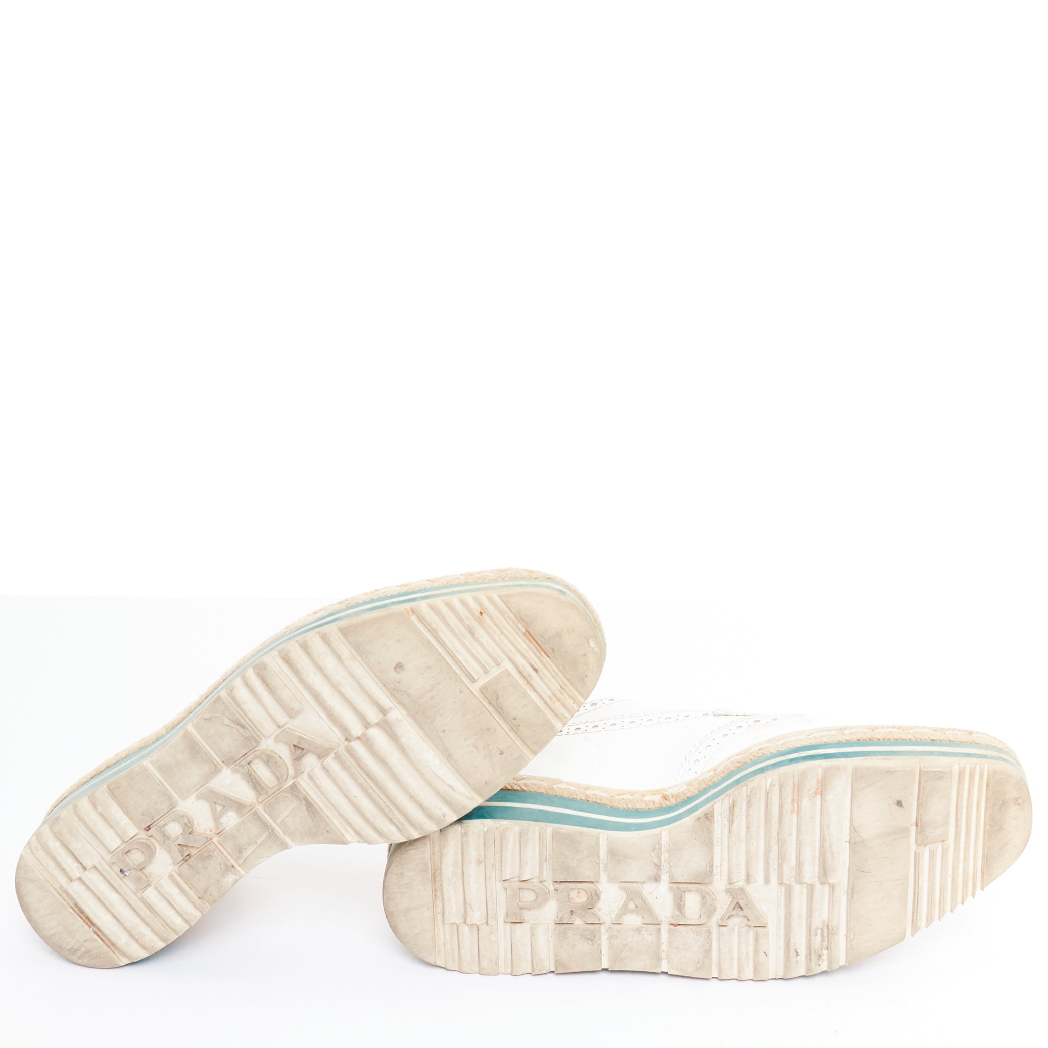 Prada Espadrille Brogue Oxfords - Image 13
