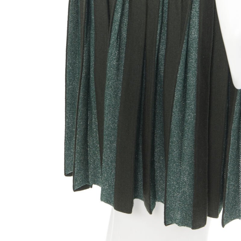 Alaïa Pleated Wrap Skirt - Back view