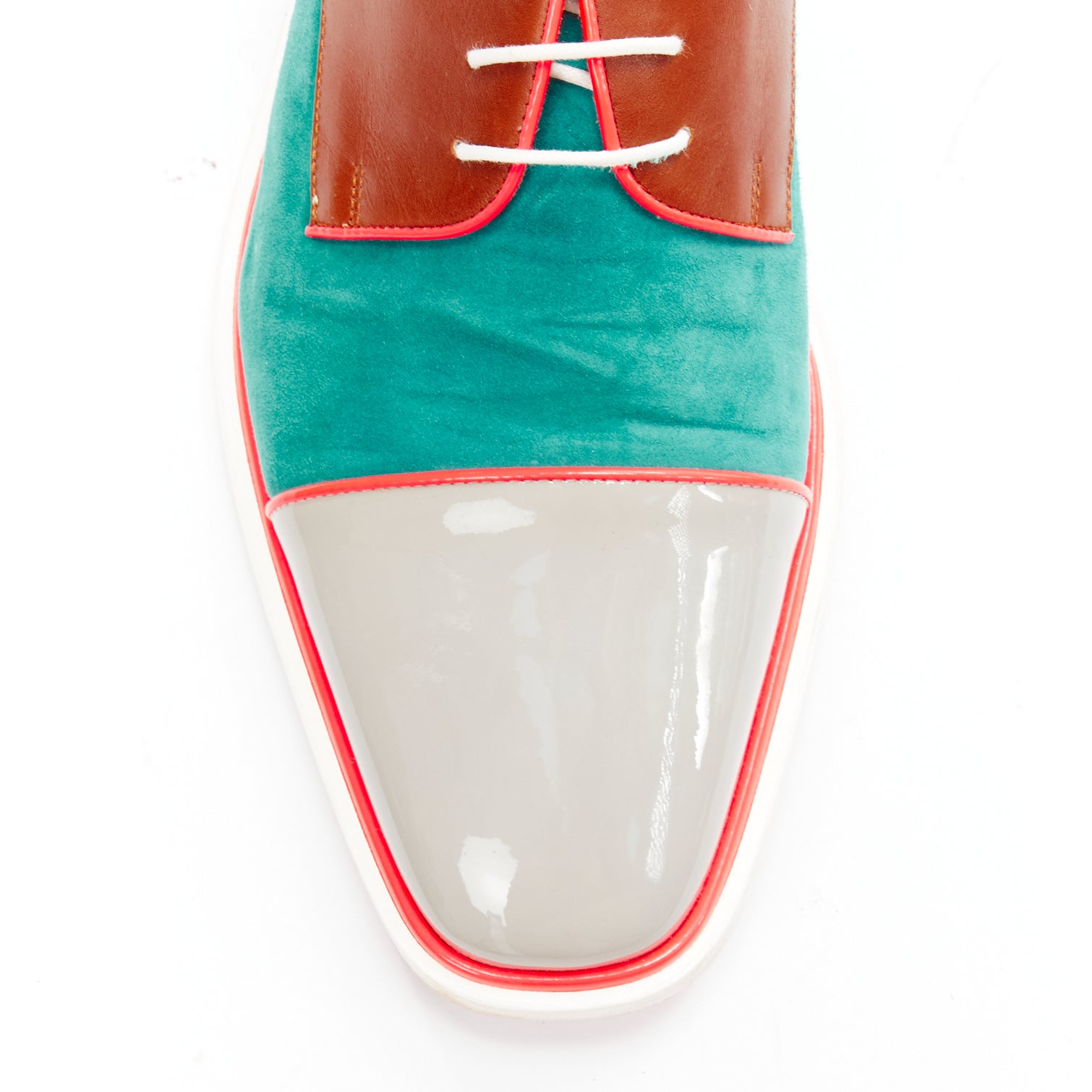 Christian Louboutin Neon Piping Brogues - Detail 1