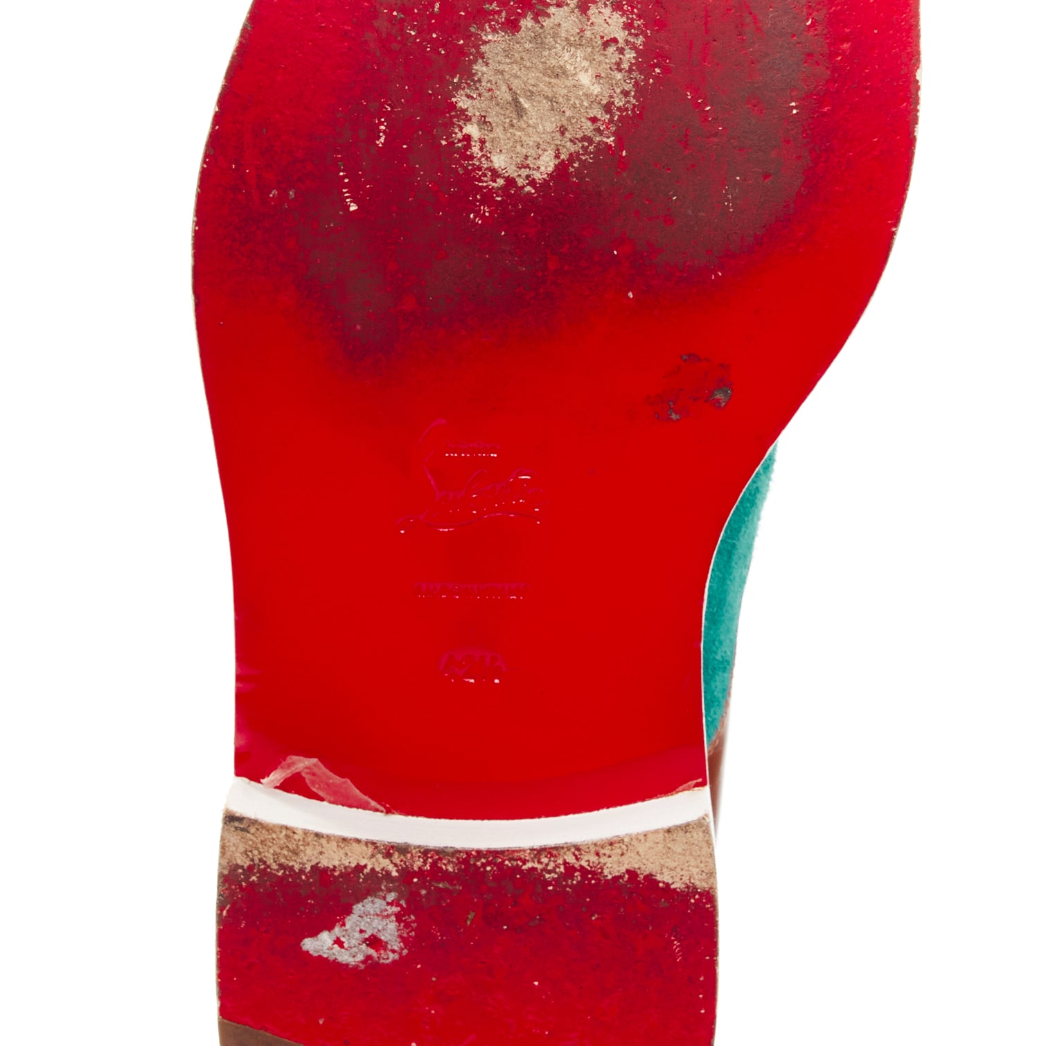 Christian Louboutin Neon Piping Brogues - Image 10