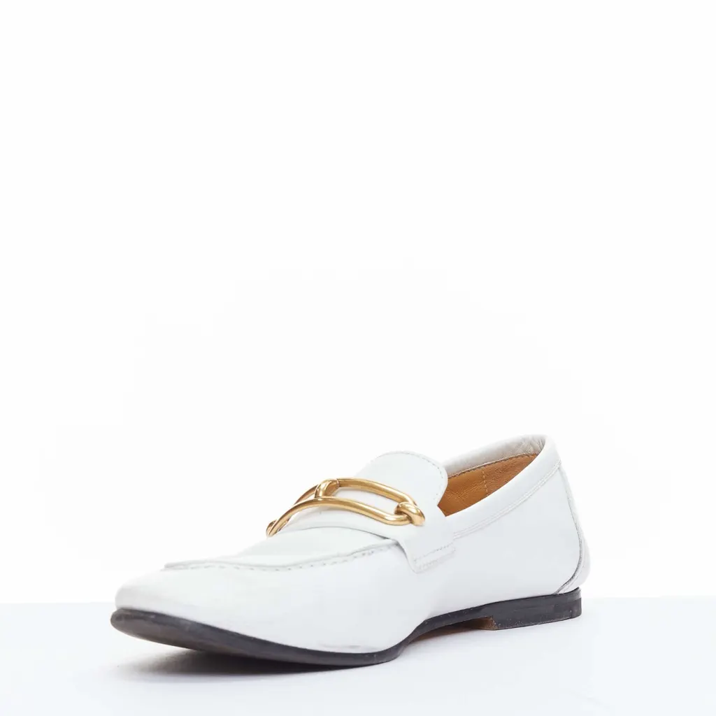 Hermès Colette White Leather Good - Model View