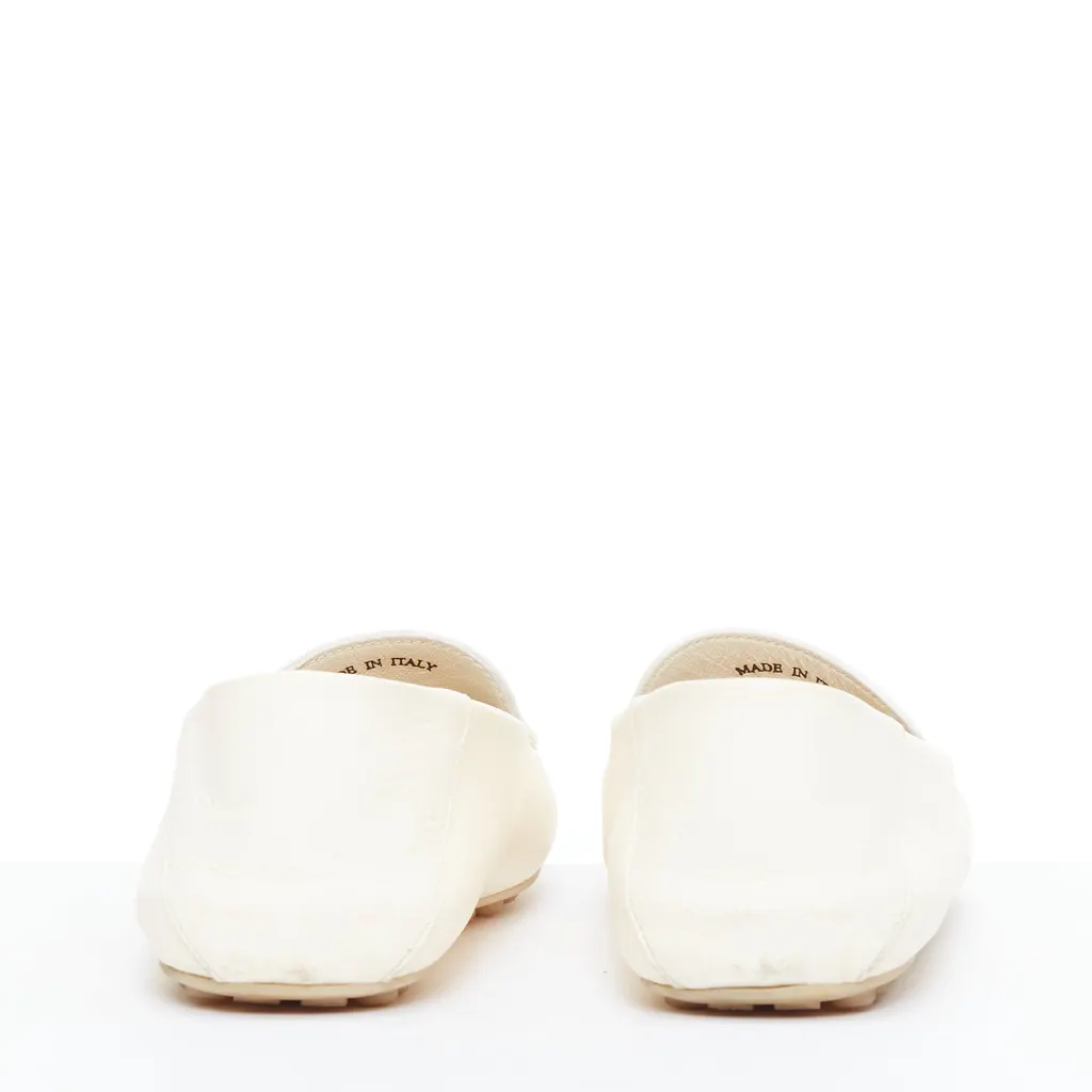 Loro Piana Dot Sole Walk Beige Leather Fair - Box View