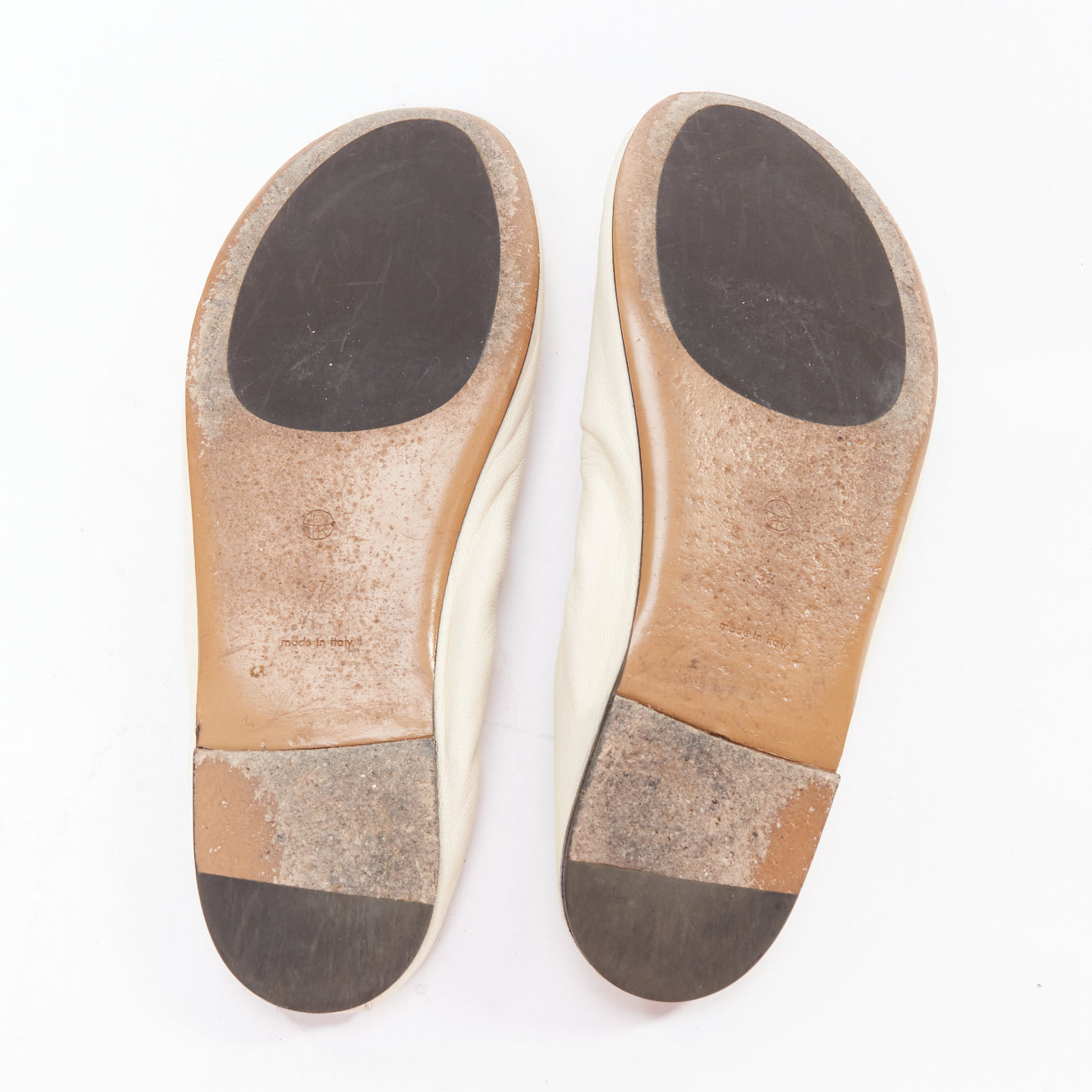 The Row Ruched Ballerina Flats - Image 12