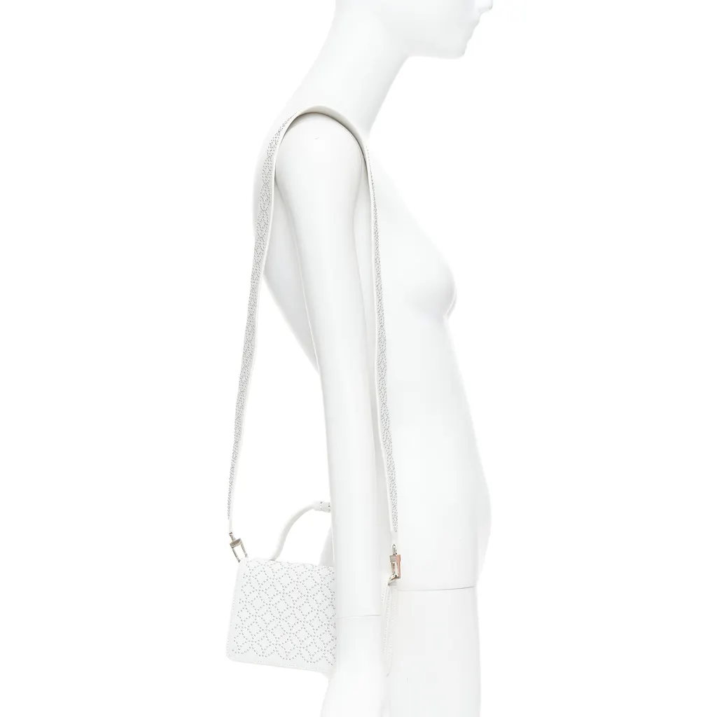 Alaïa Arabesque White Leather Very good - Back View
