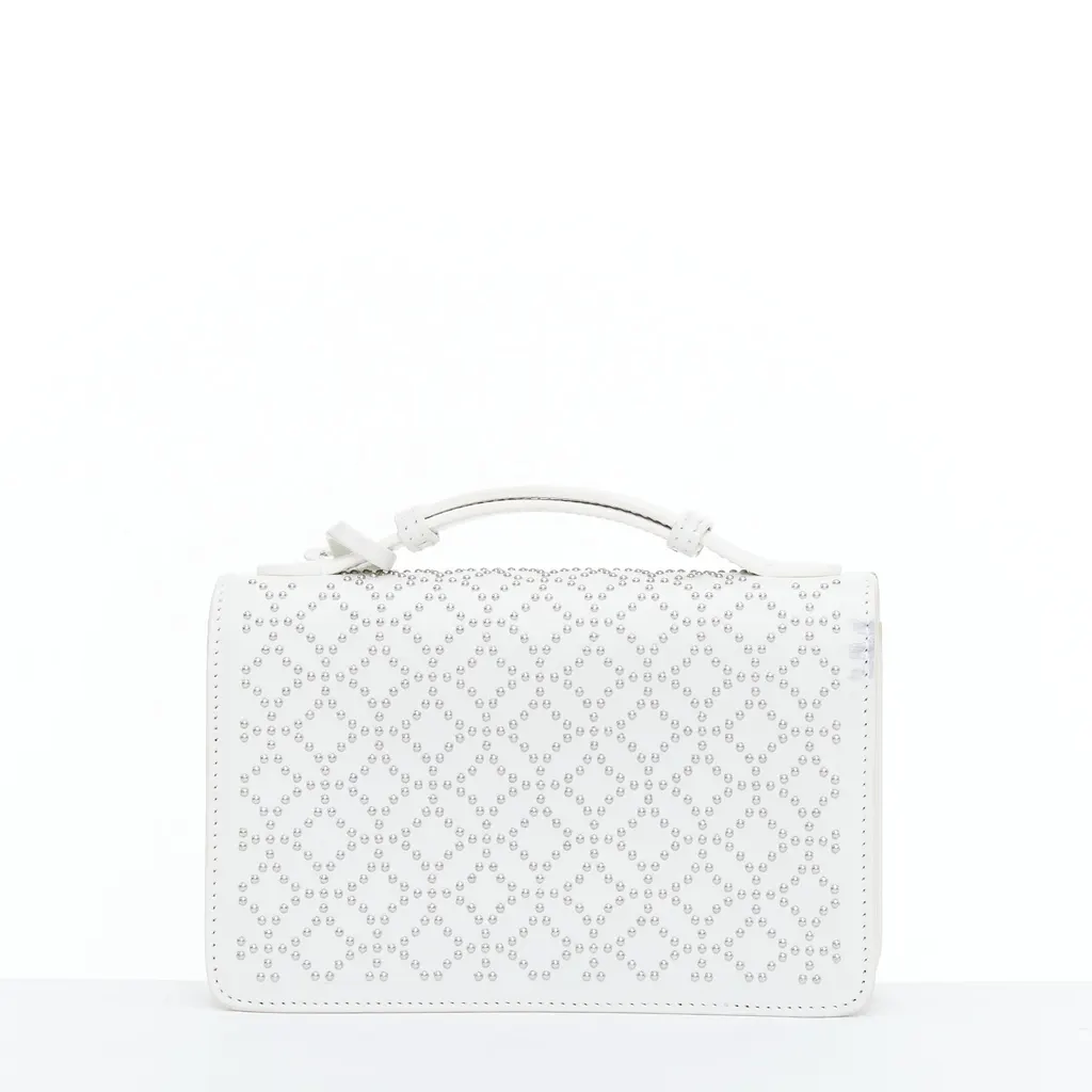 Alaïa Arabesque White Leather Very good - Box View