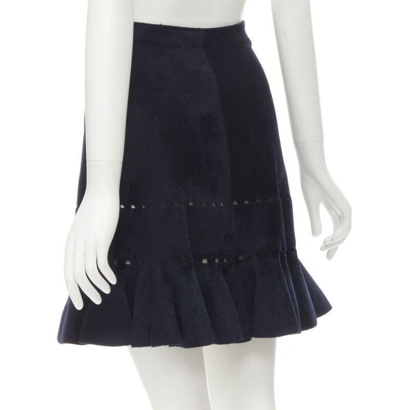 Alaïa Geometric Flared Skirt - Detail 1