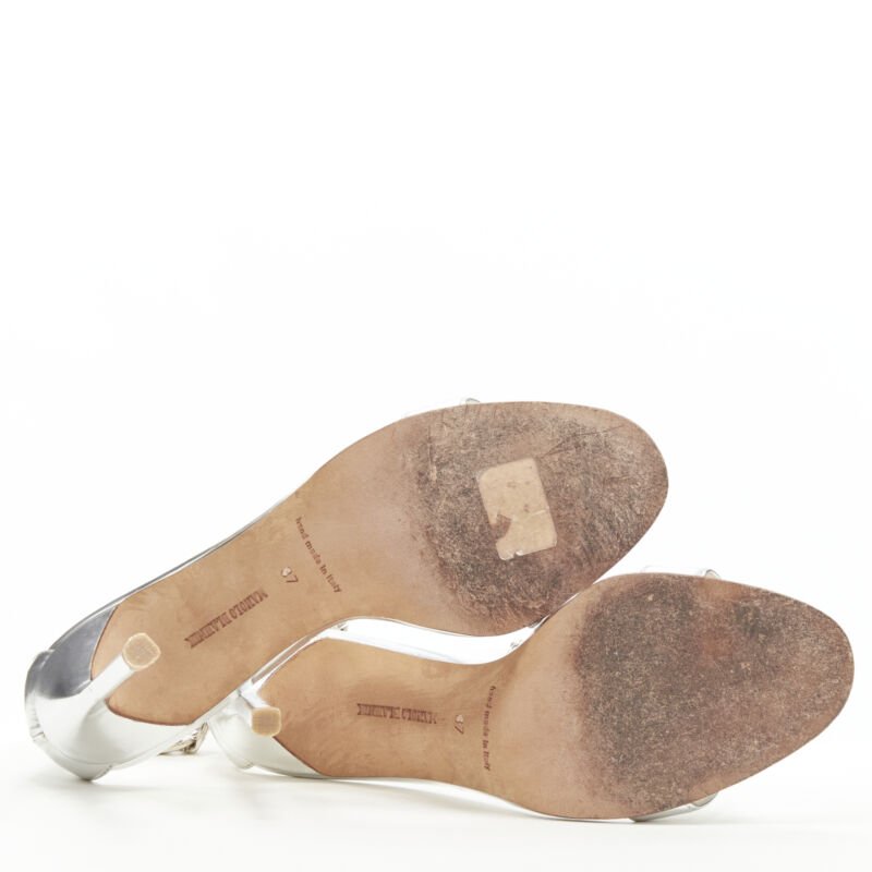 Manolo Blahnik Chain Strap Sandals - Image 14