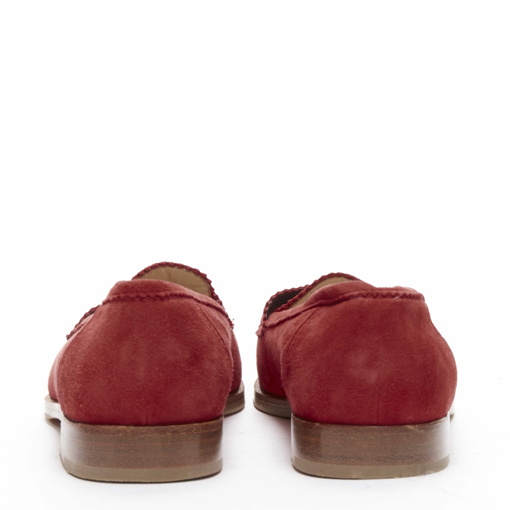 Manolo Blahnik Classic Penny Loafers - Side view
