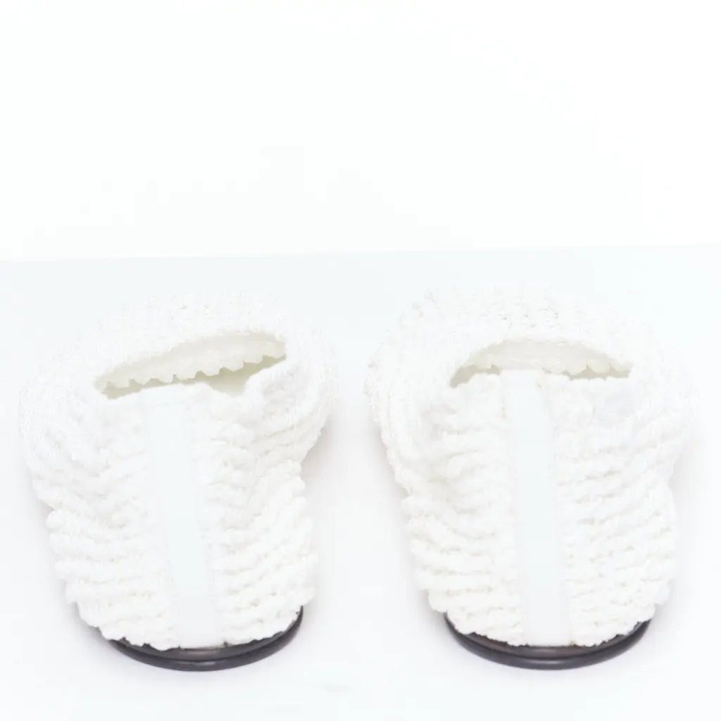 The Row Crochet Ballet Flats White Very good - Box View