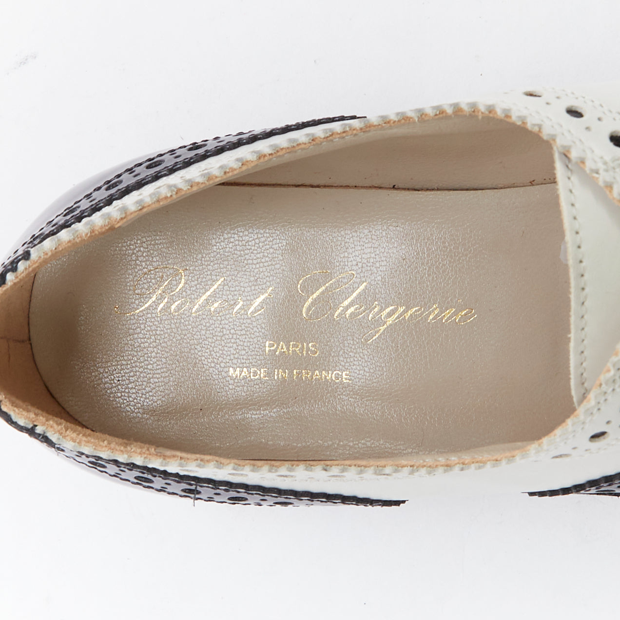 Robert Clergerie Bicolor Derby Brogue - Image 11