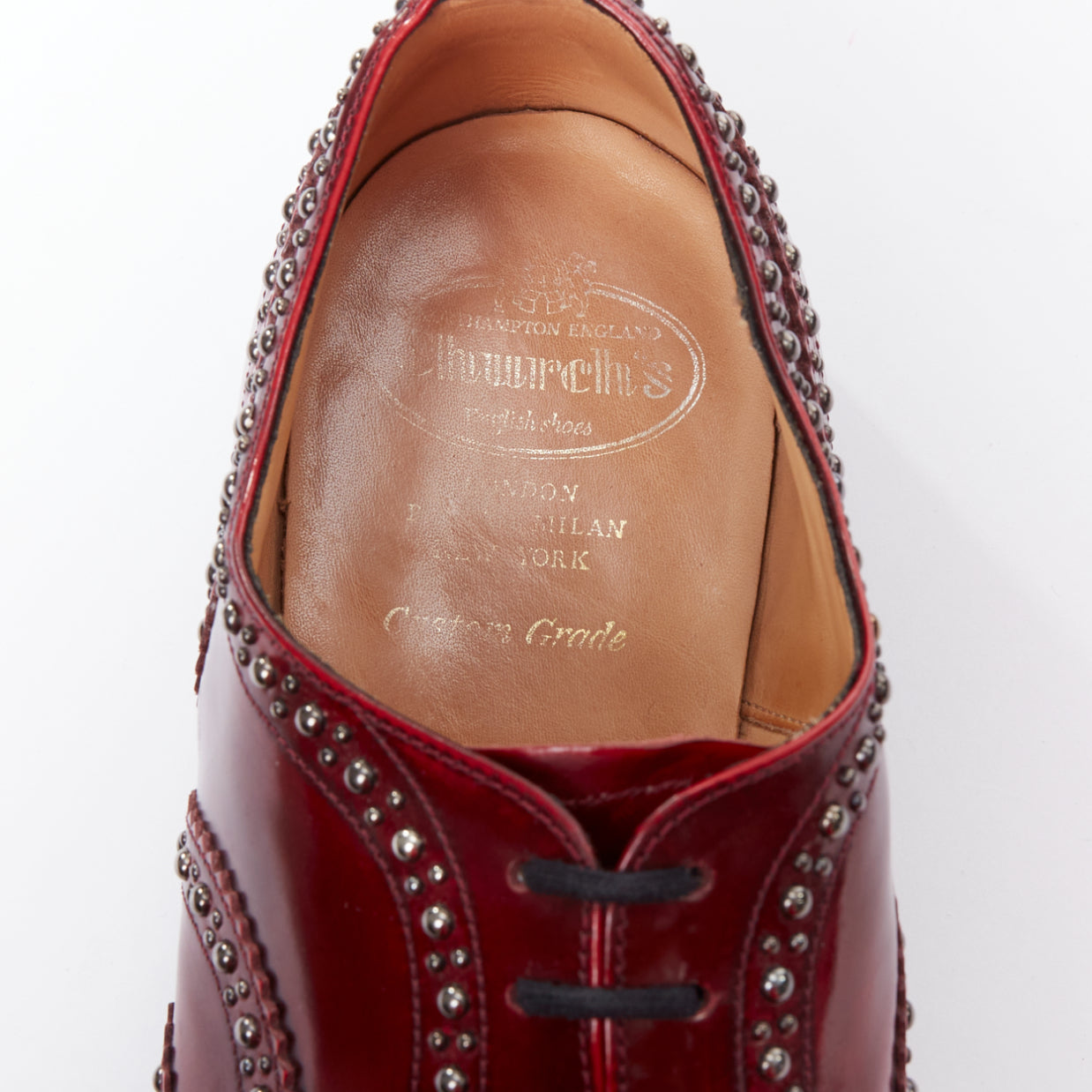 Church's Studded Lace Brogues - Image 11