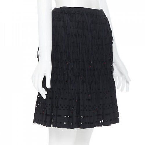 Alaïa Fringe Pleated Skirt - Image 6
