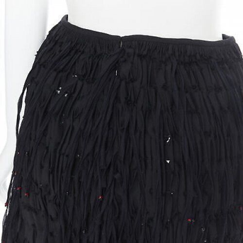 Alaïa Fringe Pleated Skirt - Detail 2