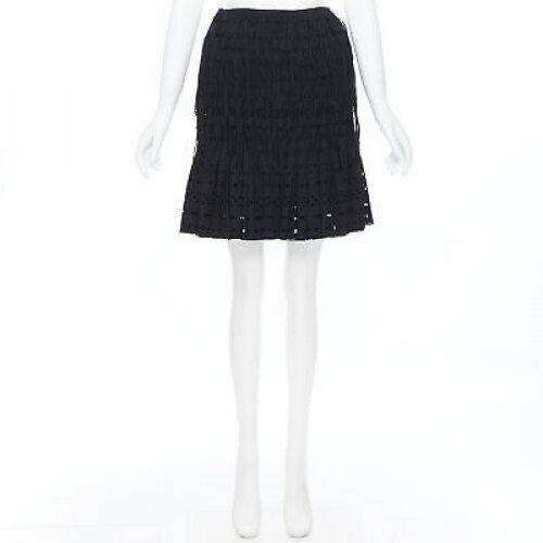 Alaïa Fringe Pleated Skirt - Image 12