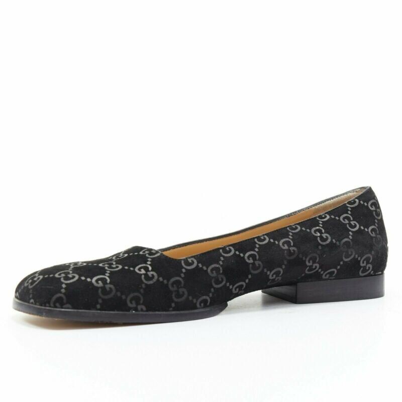 Gucci Monogram Square Loafers - 4
